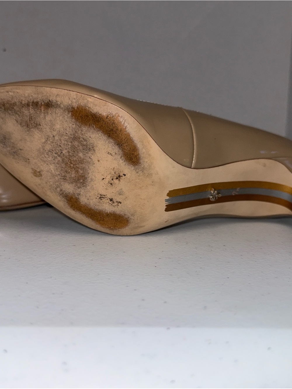 Sam Edelman Women's Nude Patent Pumps 7.5 M - Picture 10 of 15